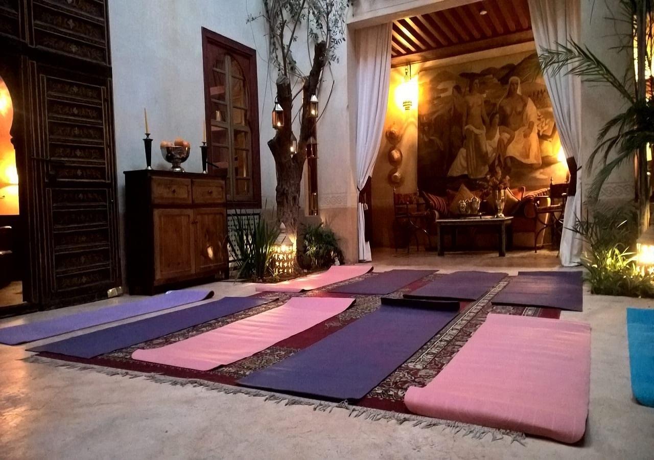 Riad Des Eaux Et Spa Marraquexe Exterior foto